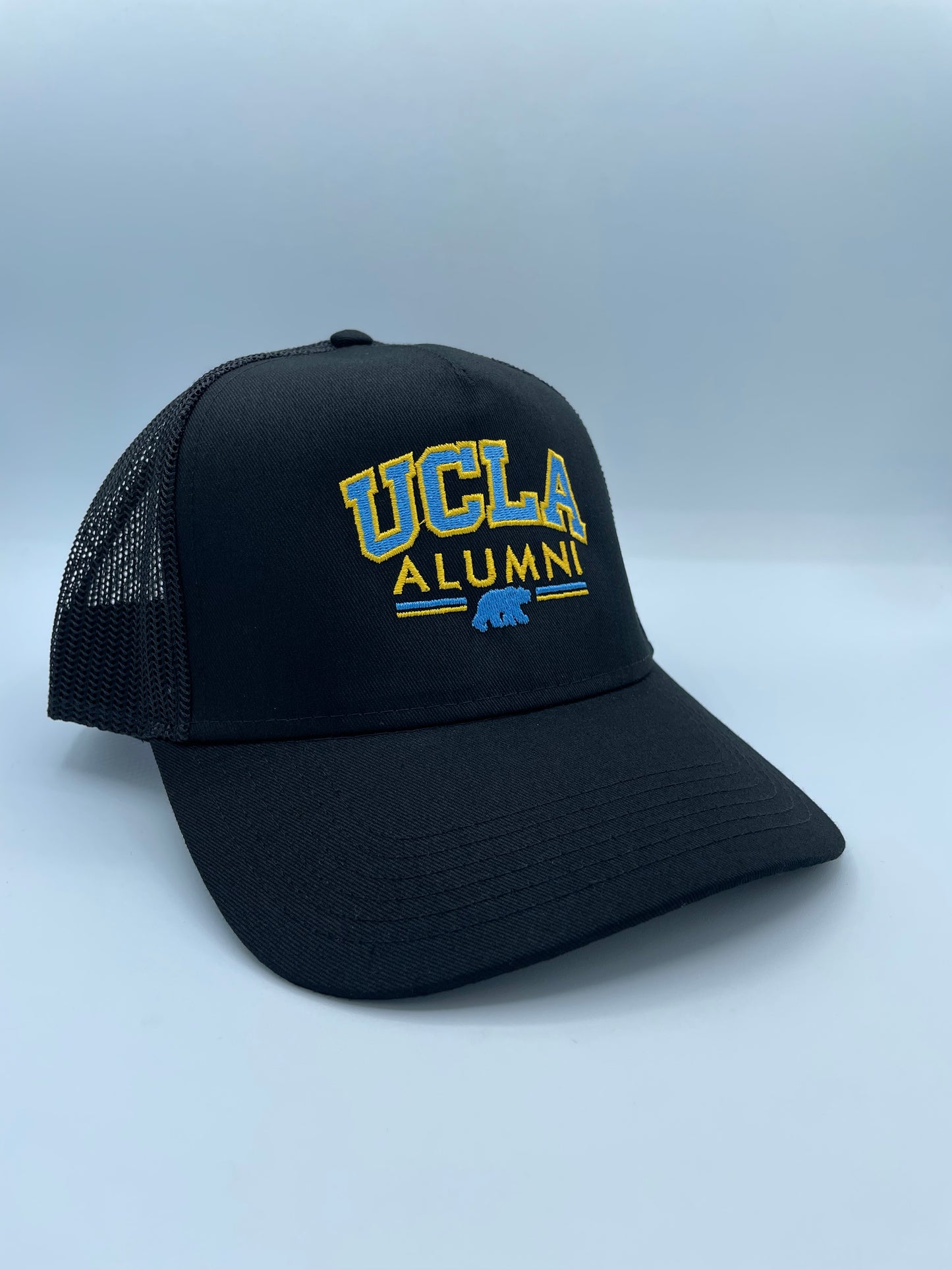 UCLA Alumni Embroidered Trucker Hat.