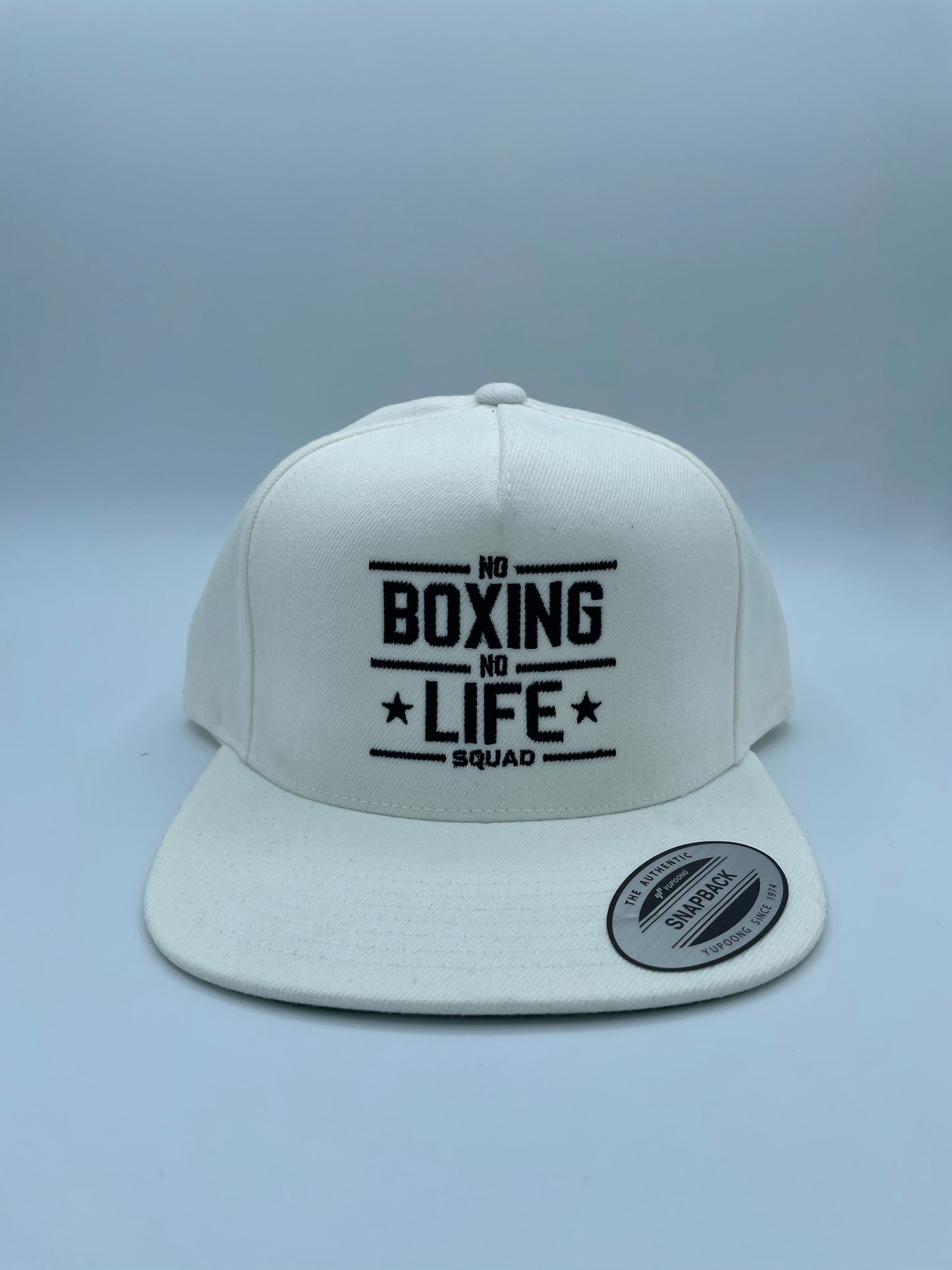 No Boxing No Life Embroider White Hat.