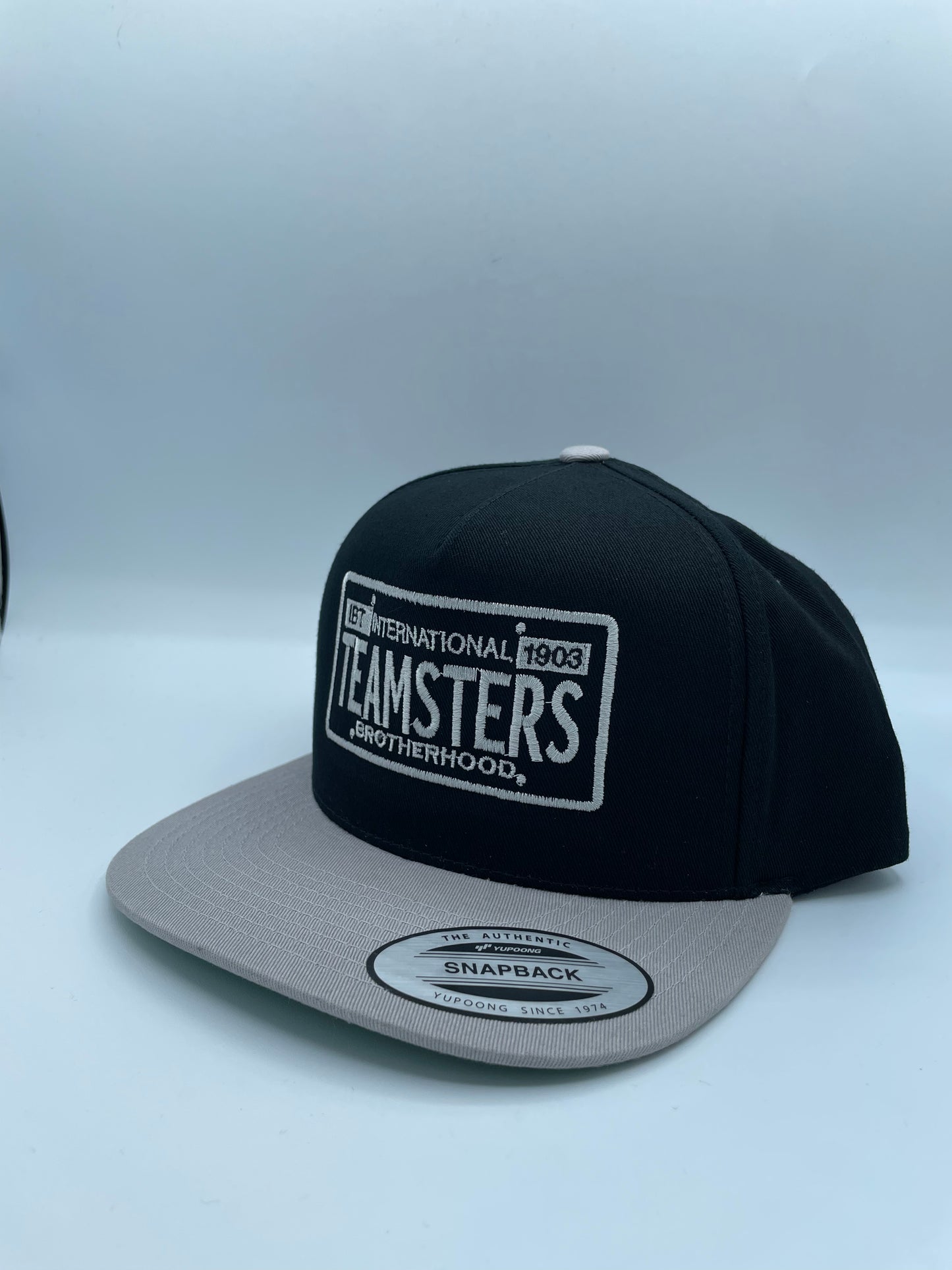 Teamsters Union License Plate hat.