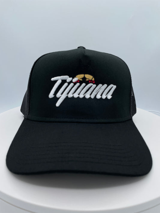 Tijuana Embroidered Trucker Hat.